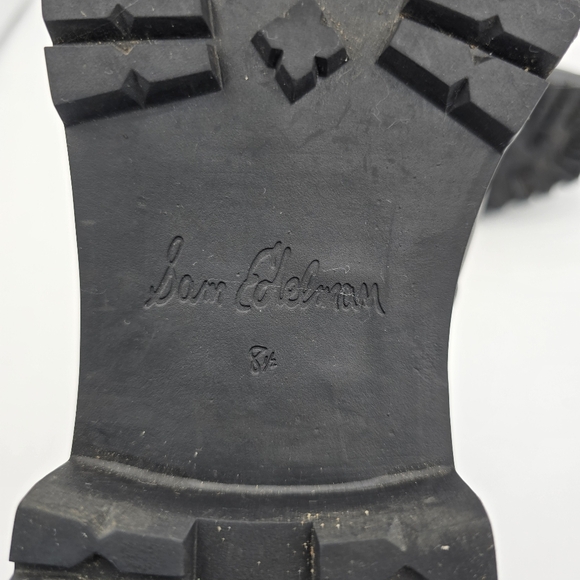 Sam Edelman Jazmine Chelsea Boots, Black Leather, Women's 8.5 - Picture 13 of 14